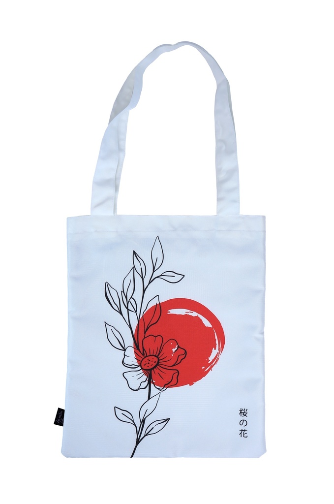 cherry blossom tote bag