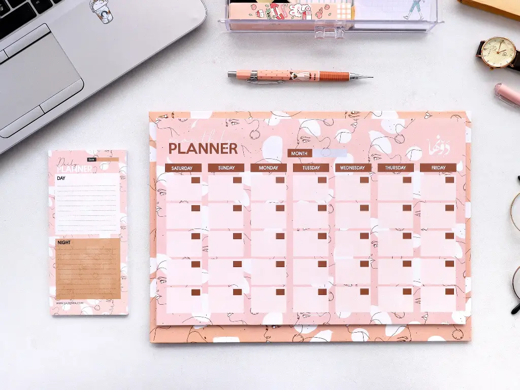 Desk Calendar - girly