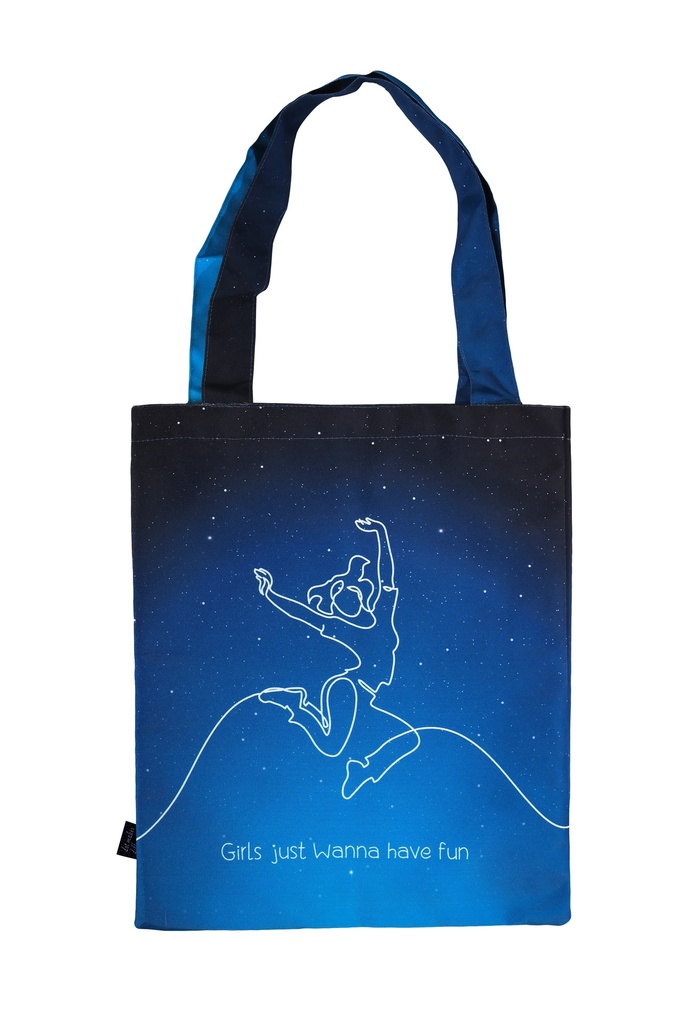girls have fun tote bag