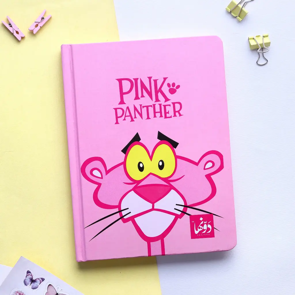 Notebook pink panther