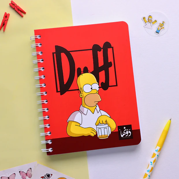 Notebook wired duff