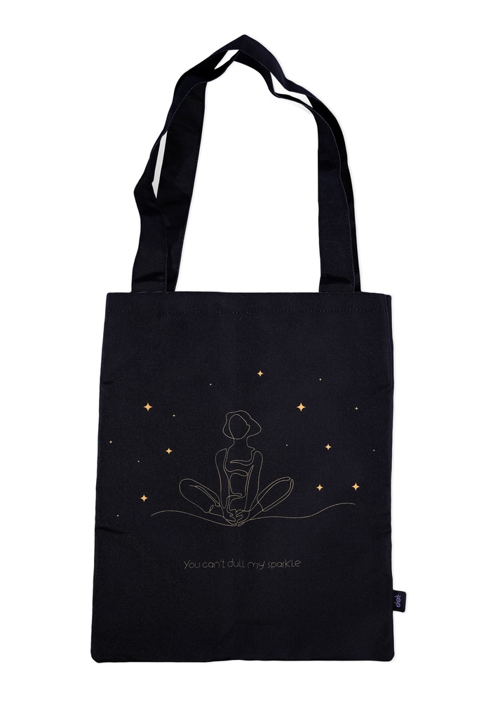sparlke tote bag