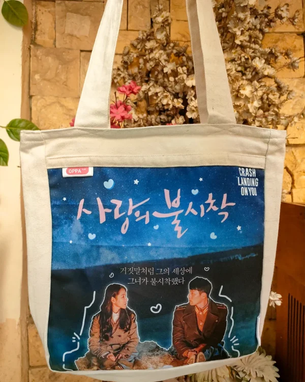 Tote Bag Crash landing on you Magical 