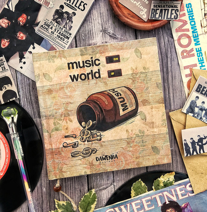 vintage Turn Music ON 