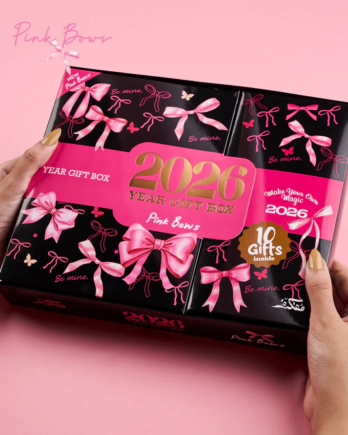 Pink Bows Box 2026