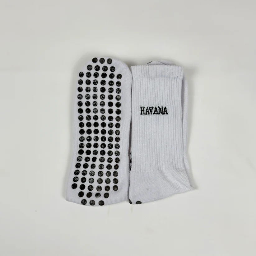 Silicone White Socks  