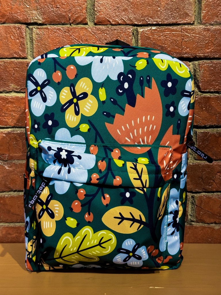 floral green pattern