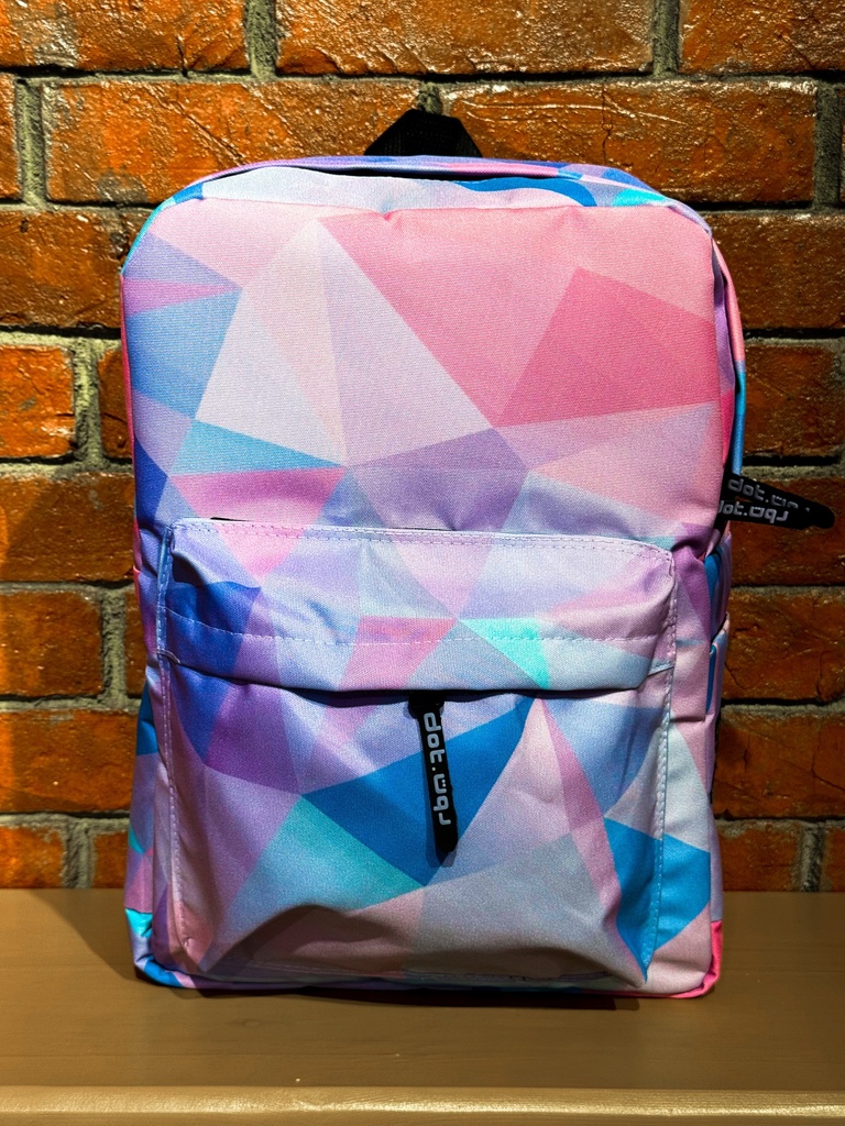 pink crystal pattern