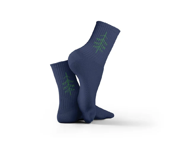 Green Tree Socks