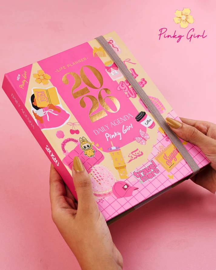 Pinky Girl Daily Agenda 2026