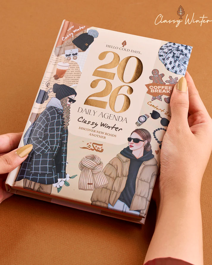 Classy Winter Daily Agenda 2026