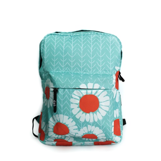 [3529] bag white flower pattern