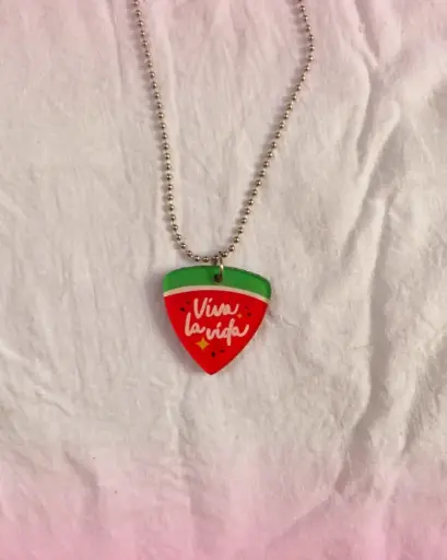 [3884] watermelon necklace