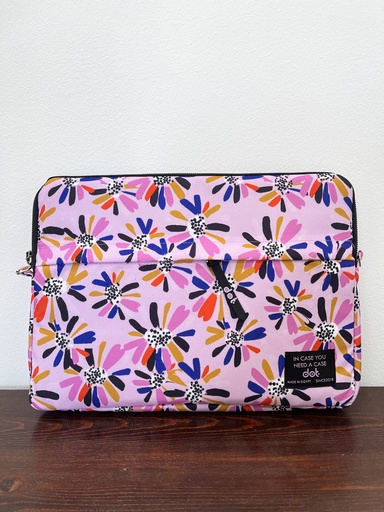 [4473] Wildflower in pink 13 inch Laptop Sleeve