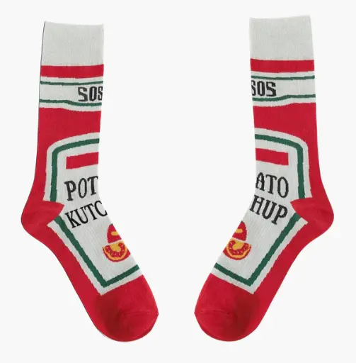 [4947] Potato Kutchup Socks