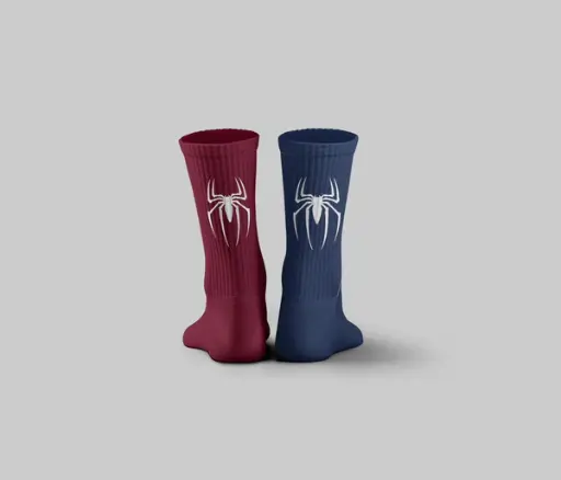 [4952] Spider & venom Socks